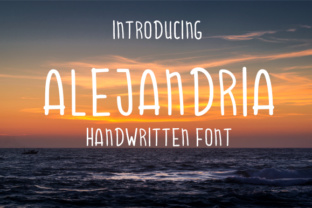Alejandria Font: A Playful Typeface for Branding