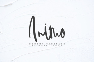 Animo Font: A Gentle Script for Memorable Branding