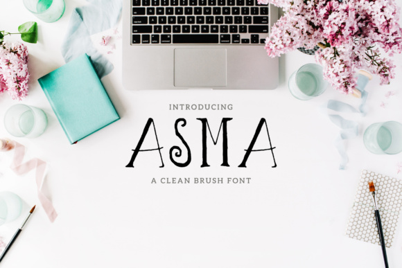 Asma Family Font: Perfect for Handmade Labels & Branding