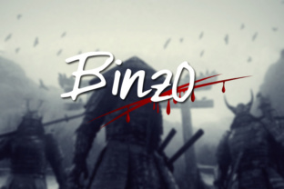 Binzo: A Bold Script for Modern Brand Identity