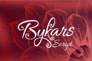 Bykars: A Sweet Script Font for Editorial Design