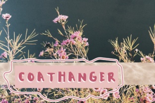 Coat Hanger: A Bold Script for Modern Brand Identity