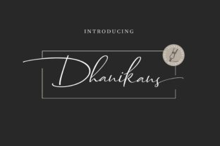 Dhanikans: The Handwritten Font That Elevates Your Brand