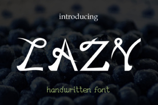 EP Lazy: A Relaxed Typeface for Modern Editorial Design