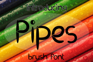 EP Pipes: A Modern Script Typeface for Web Design