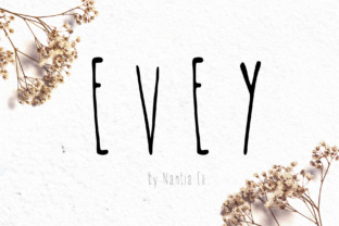 Evey Typeface: Elevate Your Brand with Elegant Script Fonts