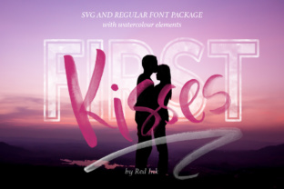 First Kisses: A Hand-Drawn Typeface for Memorable Brands
