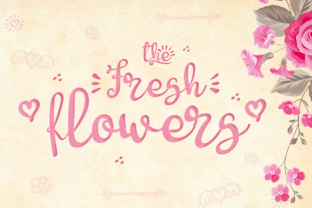 Fresh Flowers: A Designer's Take on Organic Script Typography