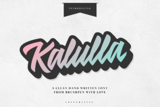 Kalulla: The Handwritten Typeface for Scroll-Stopping Brand Content