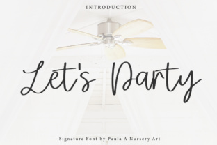Let s Party: A Calligraphy Typeface for Editorial Design