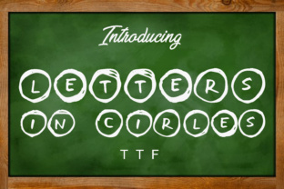 Letters in Circles: A Playful Display Font for Web Headers