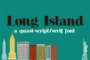 Long Island Typeface: Balancing Script and Serif for Web Design