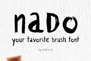 Nado Font: Hand-Drawn Charm for Your Creative Products