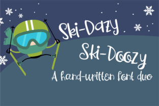 PN Ski-Doozy and Ski-Dazy Font Duo Review for Campaigns