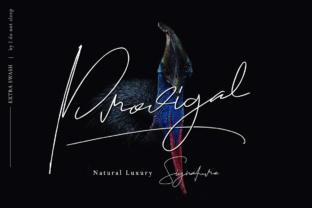Prodigal: A Handwritten Font for Authentic Branding