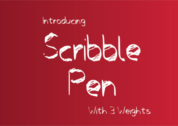 Scribbler Pen: A Casual Typeface for Editorial Charm