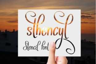 Sthencyl: A Handwritten Font for Authentic Brand Identity