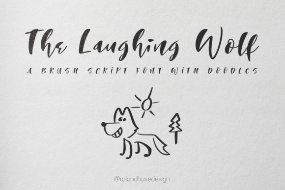The Laughing Wolf: A Playful Script Font for Web Design