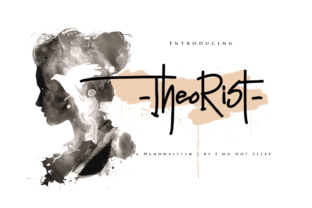 Theorist: A Distinctive Script Typeface for Modern Web Design