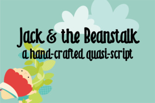 ZP Jack and the Beanstalk: A Whimsical Font for Crafters